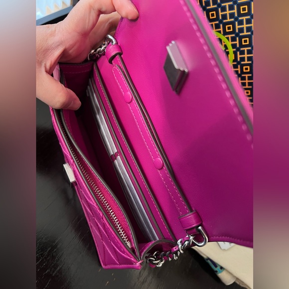 NEW Tory Burch Fleming Soft Chain Braided Crossbody Bag - Picture 9 of 14